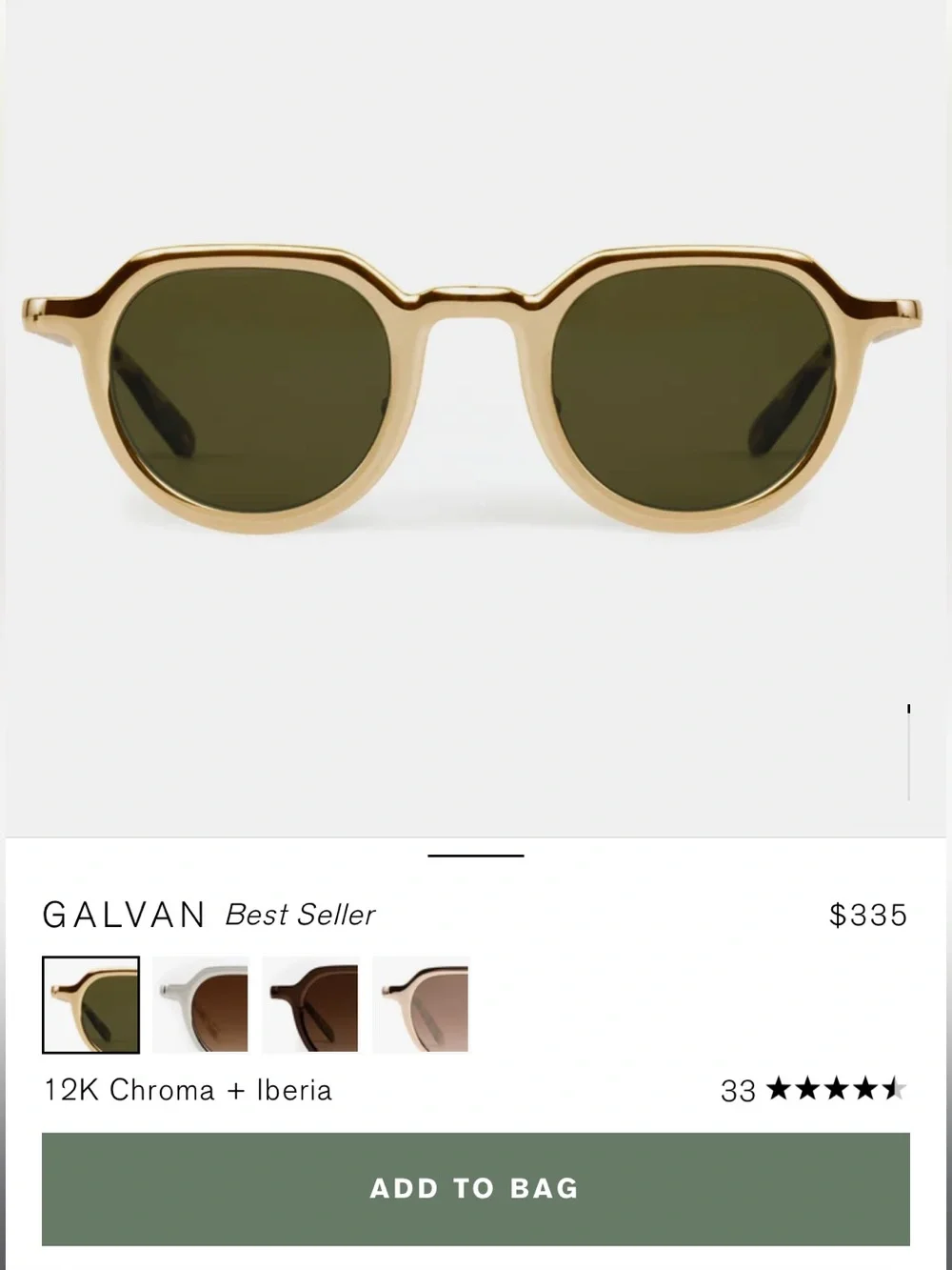 Krewe Galvan Chroma Gold